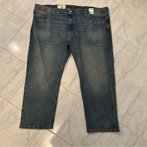 Levi's red tab 502 blue tapered Fit Denim Jeans - new!